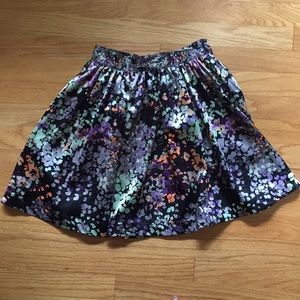 H&M Satin Circle Skirt with Pockets